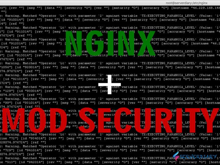 How to install and configure Nginx ModSecurity on Centos 7