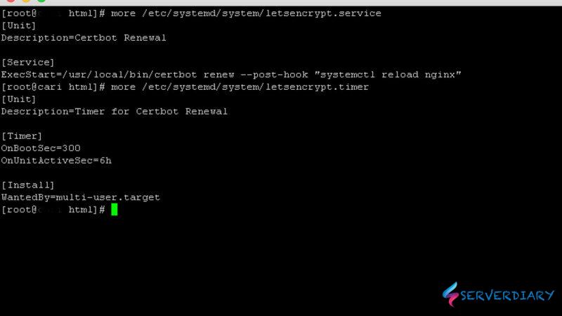 Auto renew Let’s Encrypt SSL Certificate using Systemd and restart Nginx / Apache if success