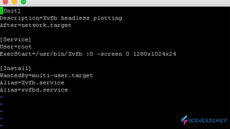 How to install Xvfb and create systemd Xvfb service on CentOS 7 / 8 or RHEL 7 / 8